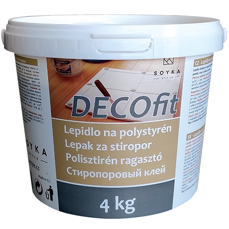 Prikaz pakovanja lepka DECOFIT od 4 kg