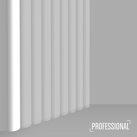 Prikaz levog završetka zidnih panela WP 001 L